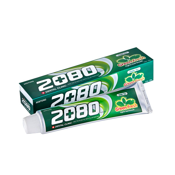 ДЕНТАЛ КЛИНИК 2080 Зубная паста Зеленый чай 120г купить в Орле
