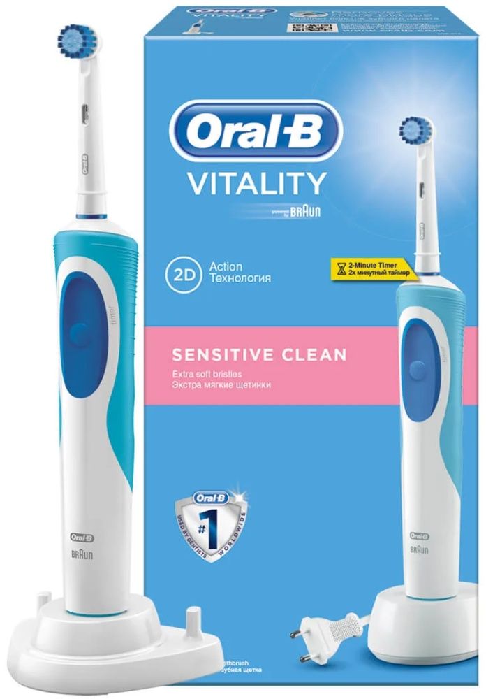 зубная щетка braun oral и vitality