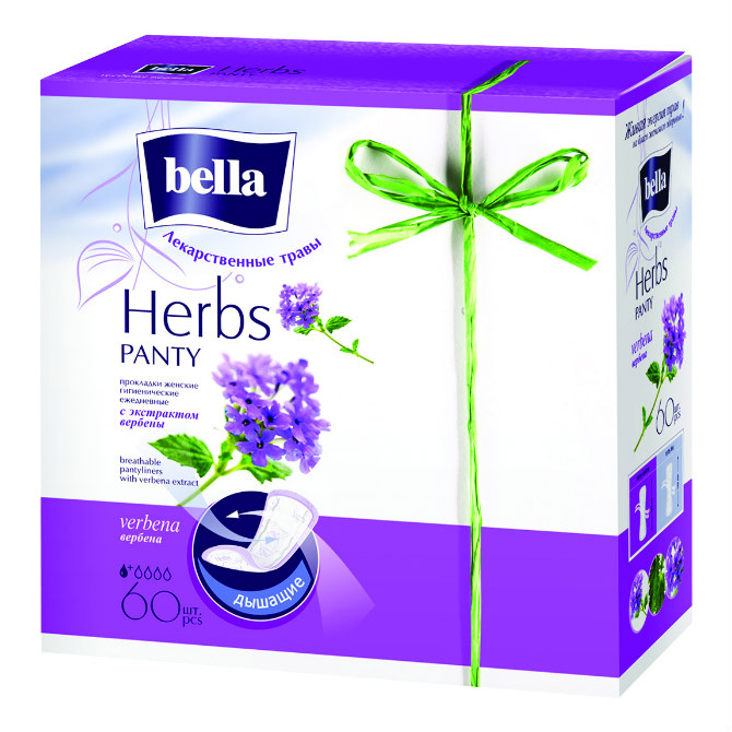 БЕЛЛА Panty Herbs Verbena Прокладки ежедневные №60 купить в Старом Осколе