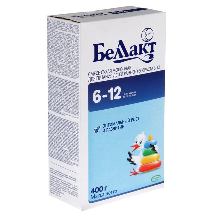 БЕЛЛАКТ Молочная смесь 6-12 400г купить в Белгороде