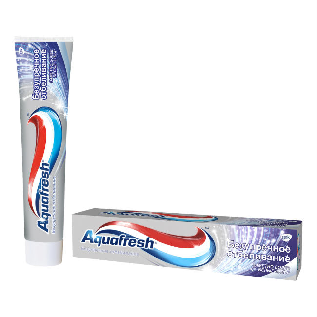 АКВАФРЕШ Зубная паста 3 безупречное отбеливание 100мл купить в Орле