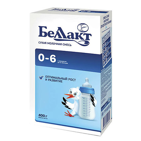 БЕЛЛАКТ Молочная смесь 0-6 400г купить в Курске