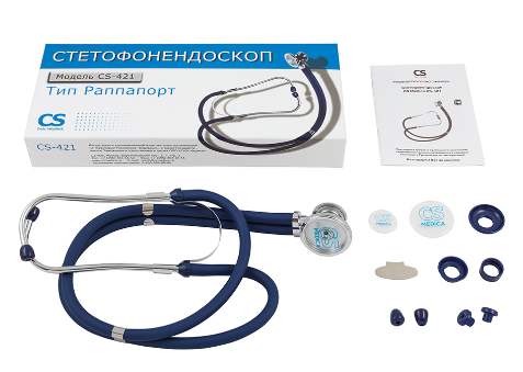 CS Medica Стетофонендоскоп CS-421 (синий) купить в Старом Осколе