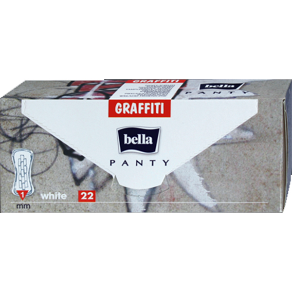 БЕЛЛА Panty Graffiti Прокладки ежедневные белые №22 купить в Старом Осколе